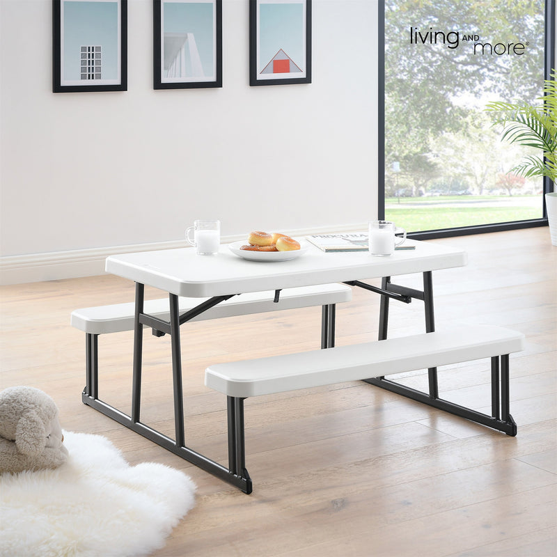 Load image into Gallery viewer, Living &amp; More Picnic Table and Bench Set

