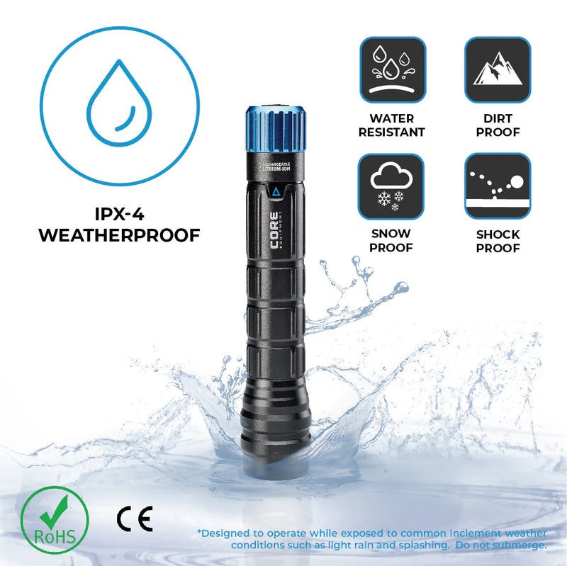 Load image into Gallery viewer, 1000 Lumen Rechargeable Flashlight
