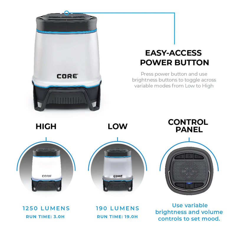 Load image into Gallery viewer, 1250 Lumen Speaker Lantern
