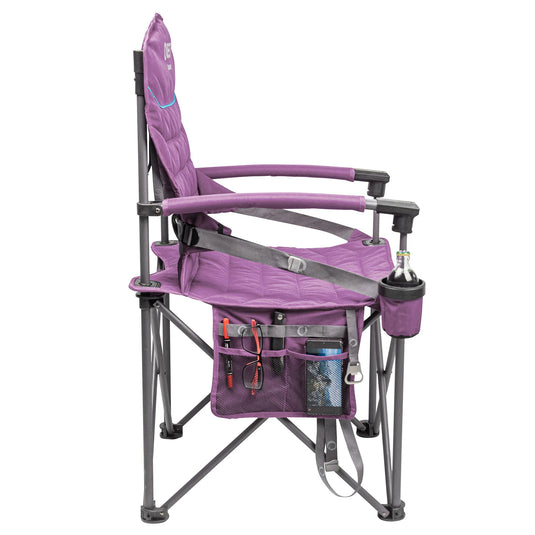 Castaway Hard Arm Chair Purple