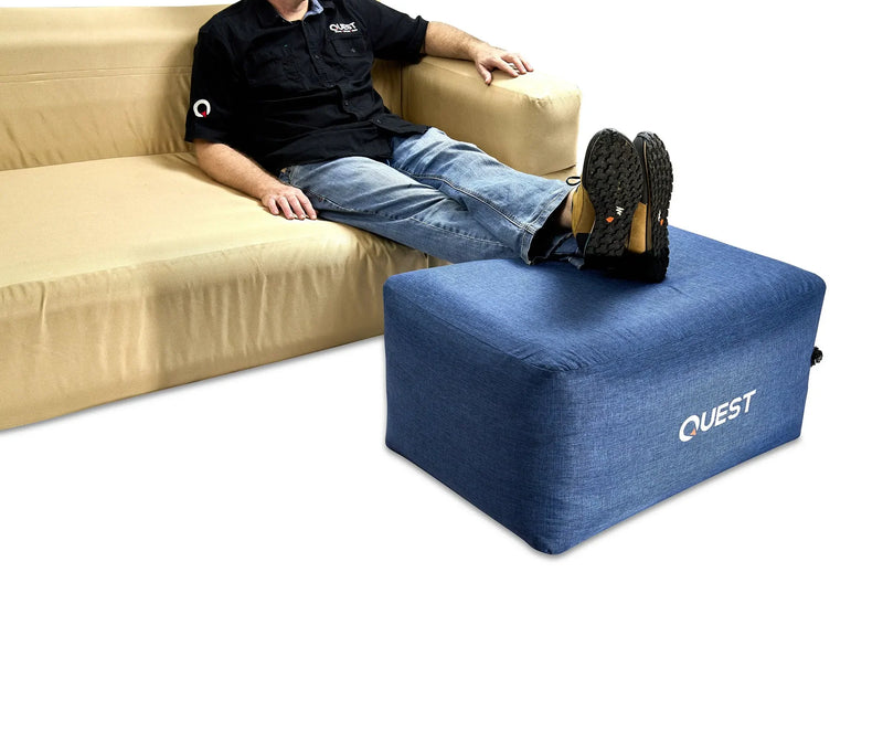 Load image into Gallery viewer, Air Sofa Footstool - Navy
