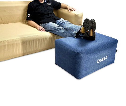 Air Sofa Footstool - Navy