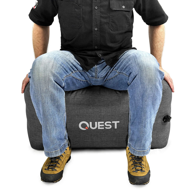 Load image into Gallery viewer, Air Sofa Footstool - Charcoal
