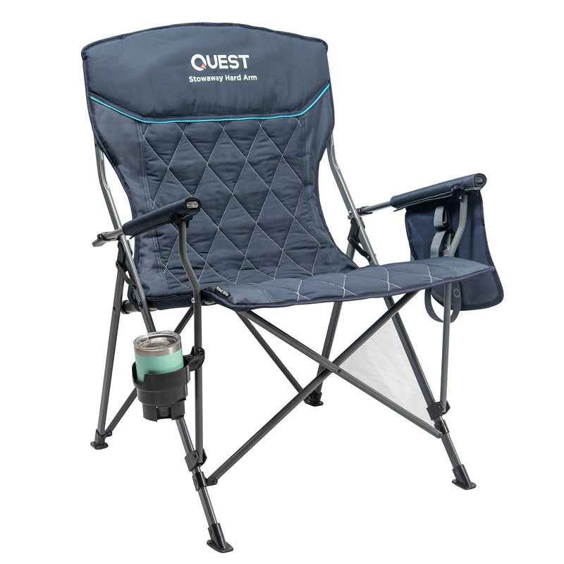 Load image into Gallery viewer, Stowaway Hard Arm Camp Chair

