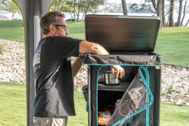 Load image into Gallery viewer, Pop Top 5 Shelf Camp Cupboard
