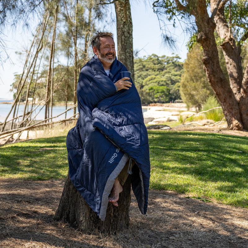 Load image into Gallery viewer, Quest Outdoors Quilt Blanket Poncho Wrap
