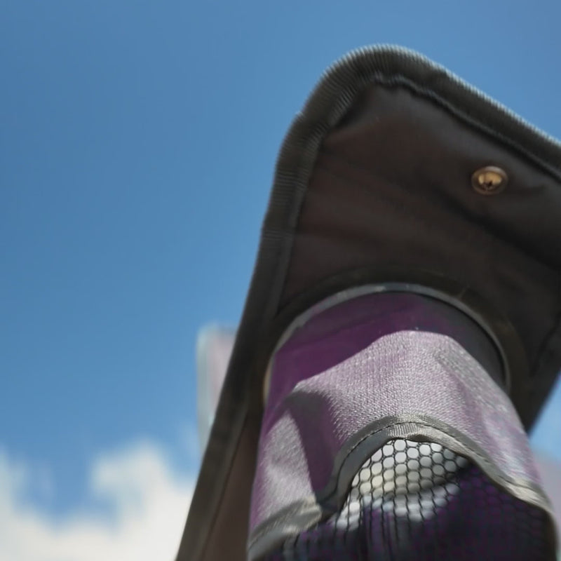 Load and play video in Gallery viewer, Little Mutha Camp Chair - Purple

