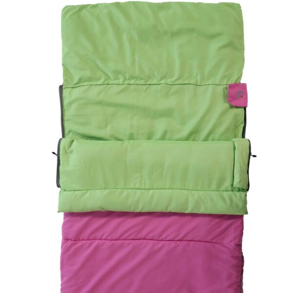 A kids sleeping bag