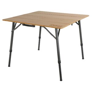 A camping table