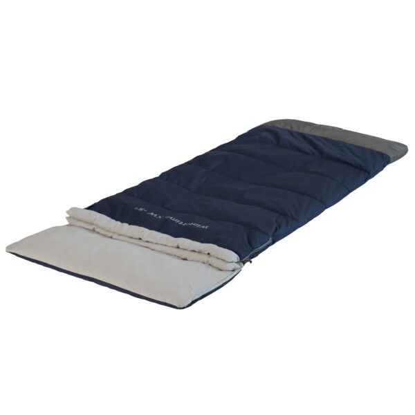 A sleeping bag